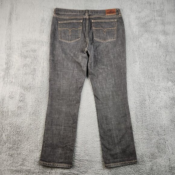 Lauren Ralph Lauren Petite Jeans Women's 16P Classic Straight Leg Denim Pants - Picture 2 of 10